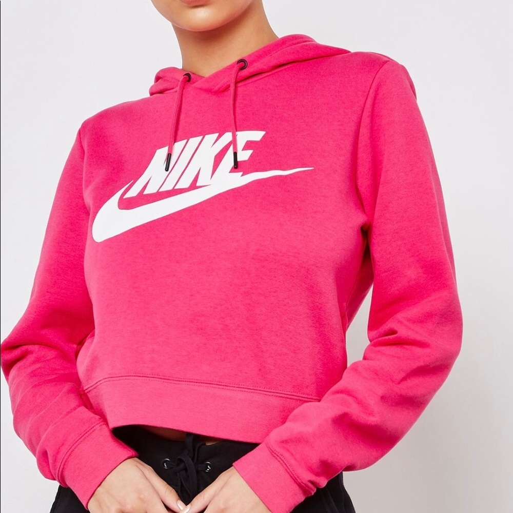 Nike cropped hoodie